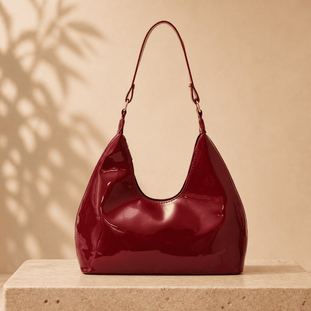 Glossy French Niche Shoulder Bag