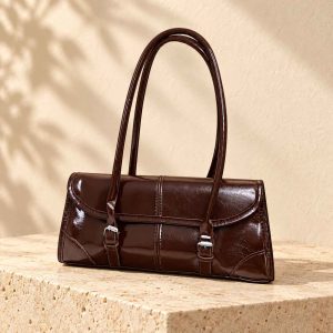 The Premium Oil-Waxed Retro Handbag for Women in BD